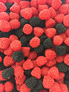 Jelly Raspberries & Blackberries
